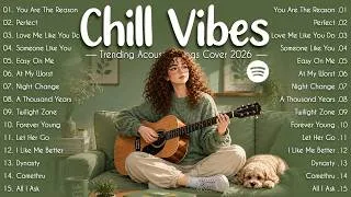 Thumbnail: Feel Good & Relax Playlist 🎶 Top Trending Pop Songs 2026 🌙 Acoustic Love Hits
