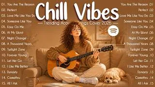 Thumbnail: Fresh Morning Vibes 🌤️ Best Acoustic Pop 2026 🎧 Trending English Songs for Good Mood 💚