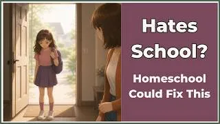 Thumbnail: Why Does My Child Hate School? Homeschooling Could Be the Fix