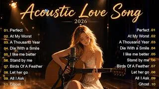 Thumbnail: 🌸New Trending Acoustic Love Songs 2026 Cover🎧Best Trending Pop Music Collection 2026