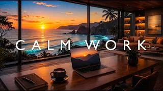 Thumbnail: Calm Work Music 🧠 Deep Ambient Music for Maximum Focus, Productivity & Mental Clarity