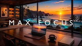 Thumbnail: Calm Work Music 🎧 No Distractions • Stay Focused for Hours While You Work & Study
