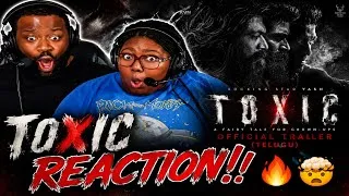 Thumbnail: Toxic Trailer REACTION 🧑🏾‍💻‼️ | Rocking Star Yash | Geetu Mohandas