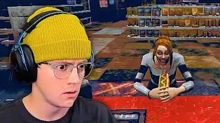 Thumbnail: The FUNNIEST Horror Game I've Ever Played.. (The Skin Stapler)