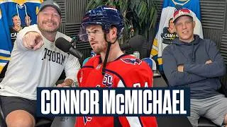 Thumbnail: Connor McMichael joins the show to talk trade to Saint Louis, playing with Ovechkin and more