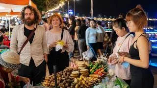 Thumbnail: Phnom Penh Riverside Street Food Paradise 🇰🇭 Cambodian Night Market Food Tour 2026