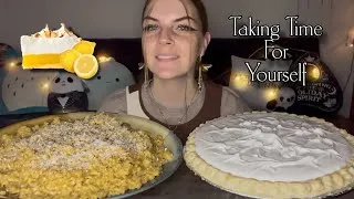 Thumbnail: ITALIAN PASTINA PASTA AND LEMON MERINGUE PIE MUKBANG! (Vegan)