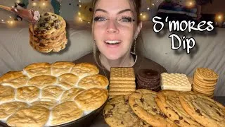 Thumbnail: S'MORES DIP MUKBANG! (Vegan) (No Talking)