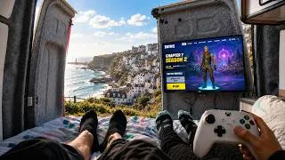 Thumbnail: We Woke Up Here… (Whitby Stealth Camping | Ford Transit Connect)