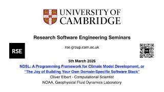 Thumbnail: NDSL: A Programming Framework for Climate Model Development