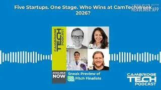Thumbnail: Five Startups. One Stage. Who Wins at CamTechWeek 2026?