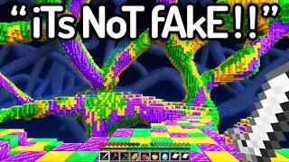 Thumbnail: I Caught 20 STUPIDLY Fake Minecraft Speedruns