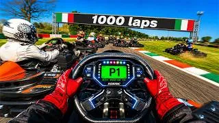 Thumbnail: I survived Italy's 1000 lap KART RACE and here’s what happened… 🇮🇹