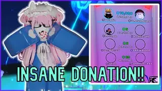 Thumbnail: My Biggest EVER Dono in Pls Donate...
