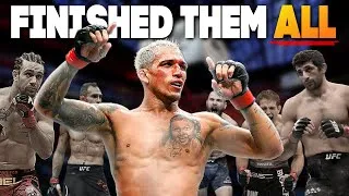 Thumbnail: Charles Oliveira: From Debut to Lightweight Title Defenses