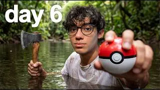 Thumbnail: Trapped in the Wilderness Till i Catch 100 Pokemon