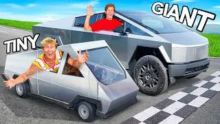 Thumbnail: I Built a TINY Cybertruck!