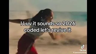 Thumbnail: I luv it is very 2026 coded