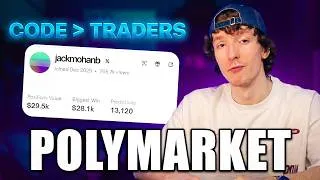 Thumbnail: Bots Are Dominating Polymarket (FULL BEGINNERS POLYMARKET GUIDE)