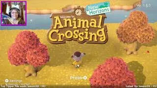 Thumbnail: Day 6 (Nov. 21, 2020) on Kahakai • Animal Crossing: New Horizons (ACNH w/ Camille Crossing)
