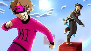 Thumbnail: Playing Parkour Map I Made When I Was 10 Years Old... (with childhood hero that i made the map for)