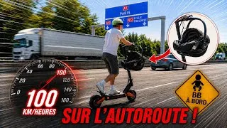 Thumbnail: IL ROULE EN TROTTINETTE AVEC SON BÉBÉ DE 4 MOIS ! ( CAM OFF )