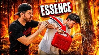 Thumbnail: J'ATTRAPE UN PYROMANE QUI MET LE FEU AUX FÔRETS ! ( CAM OFF )
