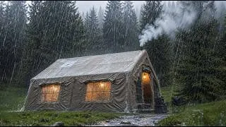 Thumbnail: HEAVY RAIN CAMPING | SURPRISED BY SNOW IN JUNE