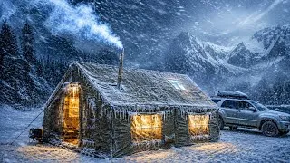 Thumbnail: 3 DAYS CAMPING IN EXRTEME SNOWFALL / FREEZING OUTSIDE / WARM TENT