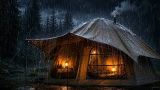 Thumbnail: EXTREME HEAVY RAIN CAMPING IN THE MOUNTAINS