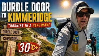 Thumbnail: Wild Camping on the Jurassic Coast | Thru hike | Durdle door to Kimmeridge in a Heatwave