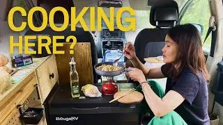 Thumbnail: Minivan Kitchen Hacks That Actually Saved Us Space & Money