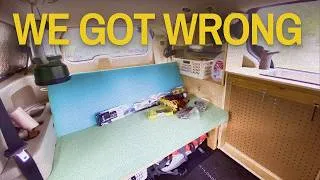 Thumbnail: 7 Minivan Build Mistakes We’d Fix After Living in It Full-Time (Simple DIY Van Conversion)