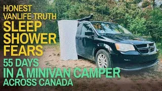 Thumbnail: MINIVAN CAMPER VAN LIFE REALITY | 55 Days Across Canada in a Dodge Grand Caravan Changed Us