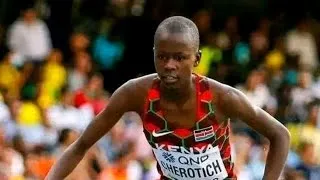 Thumbnail: Faith Cherotich beats Winfred Yavi to the tape in the women's 3000m steeplechase in Brussels.