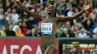 Thumbnail: Mary Moraa win 800m wins  Diamond League in Zurich