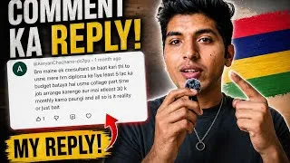 Thumbnail: Consultant Ne Bola 5 Lakh Lagega! 😱 Reality Ya Scam? | Mauritius Student Visa Truth