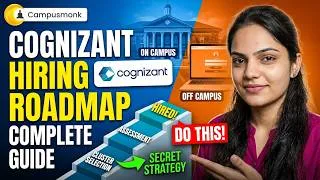 Thumbnail: Cognizant Hiring 2027 | Complete Roadmap | Cluster Selection, On/Off Campus & Preparation Strategy
