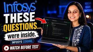 Thumbnail: Infosys 21 LPA Actual PYQs | Part 1 | Hard Level Questions | Can You Solve Them?