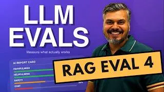 Thumbnail: Mastering G-Eval: The Deterministic LLM-as-a-Judge Framework Explained | CampusX