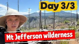 Thumbnail: Three days deep in the Mount Jefferson wilderness (day 3)￼
