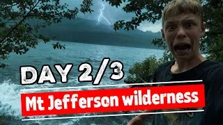 Thumbnail: Three days deep in the Pacific Northwest wilderness (day 2)￼￼