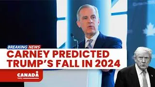Thumbnail: Carney's GREAT OLD Anti-Trump Speech Before Becoming PM