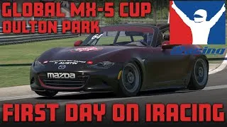 Thumbnail: Global Mazda Mx-5 Cup - Oulton Park | Races 2 - 4 as a Rookie on iRACING!