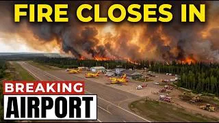 Thumbnail: 🚨 Fire Closes In on Fort Simpson Airport | Dehcho Blaze 7 km Out and Still Growing