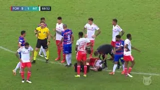 Thumbnail: Fortaleza 5 x 1 Internacional Brasileirão 2021 Jogo Completo