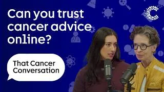Thumbnail: Can You Trust Cancer Advice Online? #misinformation #podcast