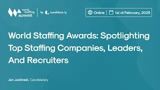 Thumbnail: World Staffing Awards  Spotlighting Top Staffing Companies, Leaders, and Recruiters VEED