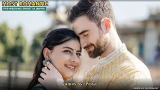 Thumbnail: 4kPre Wedding Shoot in Jaipur | James & Priya | Candid Life Photography | Cinematic Prewedding Film