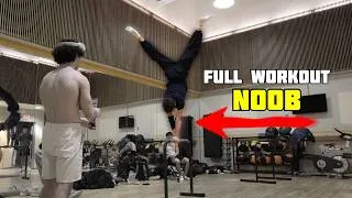 Thumbnail: What a FULL calisthenics workout looks like